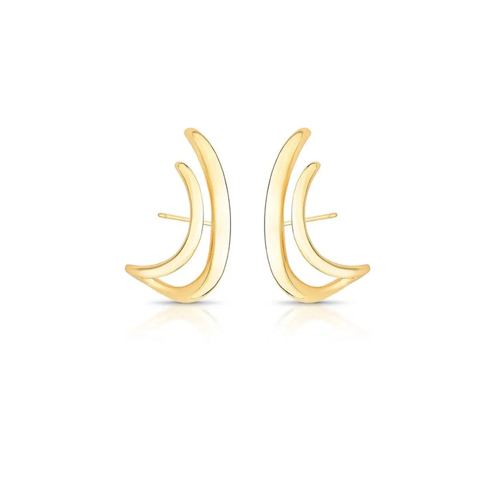 Double Loop Ear Hook Earrings
