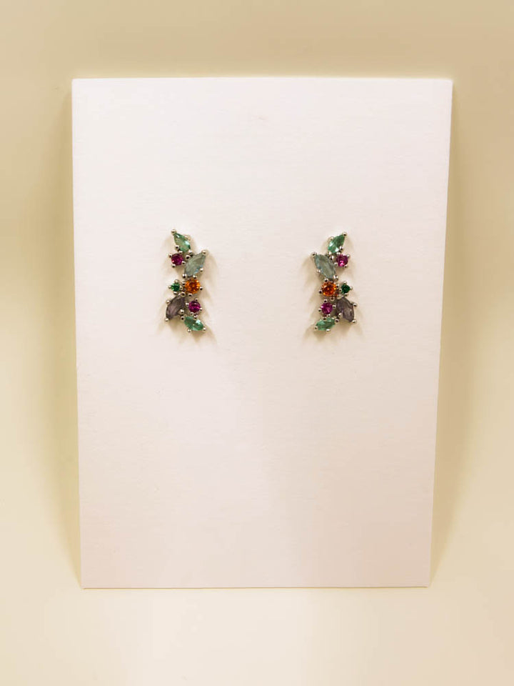 Flower Zircon Earrings elegant floral design to elevate any outfit