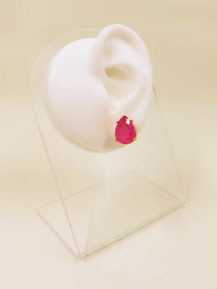 Fusion Stone Earrings lightweight and stylish for fashion-conscious teens