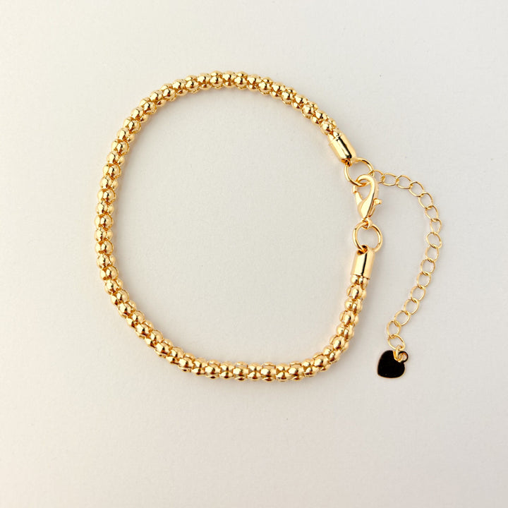 Grape Bracelet with 18k gold plating for elegant everyday style