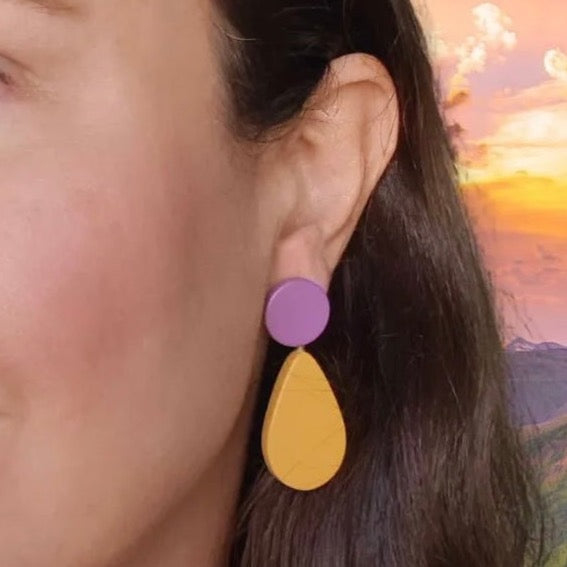 Handmade Statement Earrings Lola, perfect gift-ready earrings for fashion-conscious women