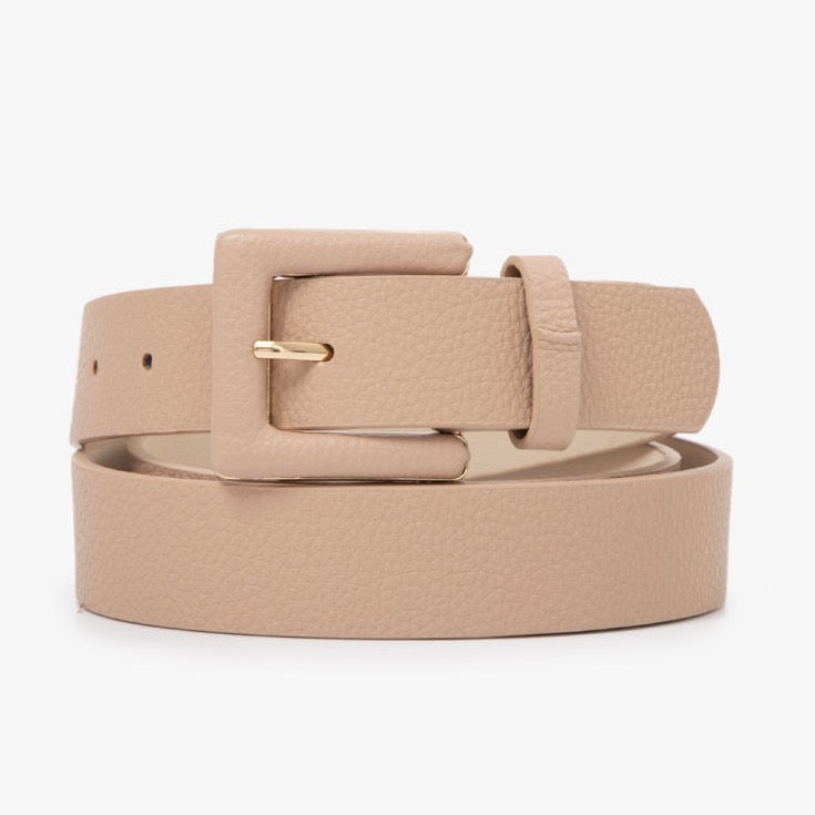 Plus Size Leather Belt with durable 100% PU finish to accentuate curves gracefully
