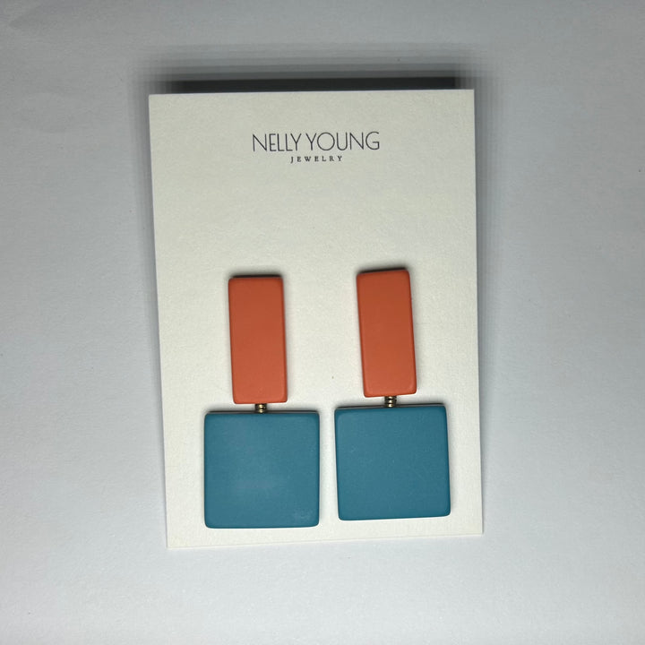 Raquel earrings handmade 2-inch drop stylish gift-ready jewelry
