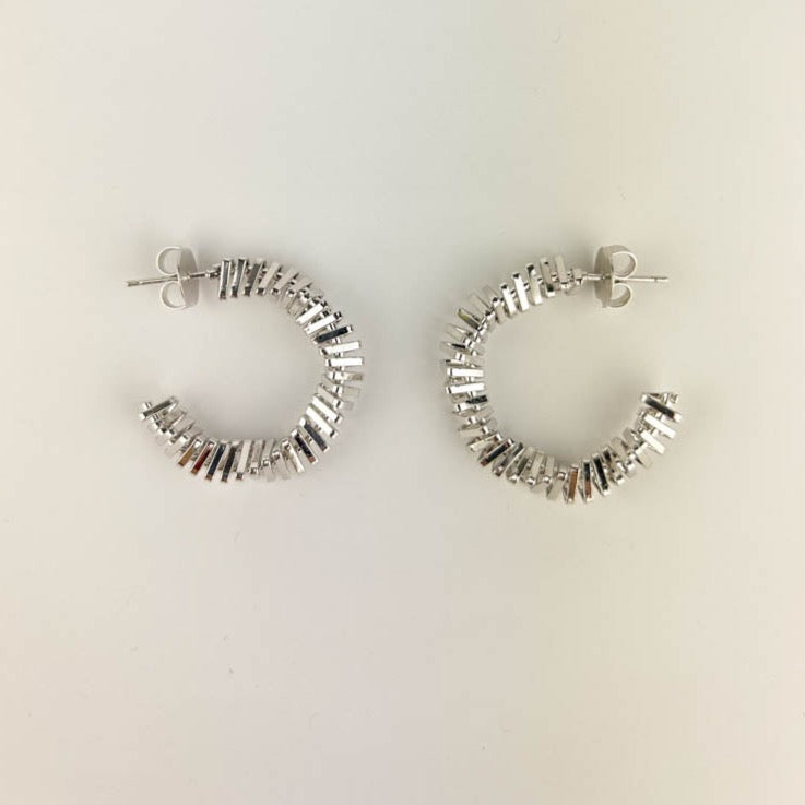 Spiral Hoop Earring featuring modern spiral design for effortless chic look