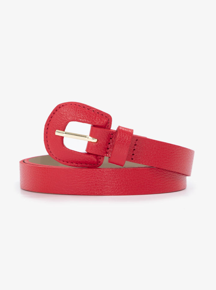 Thin Covered Buckle Belt designed for busy moms and fashion-conscious teens