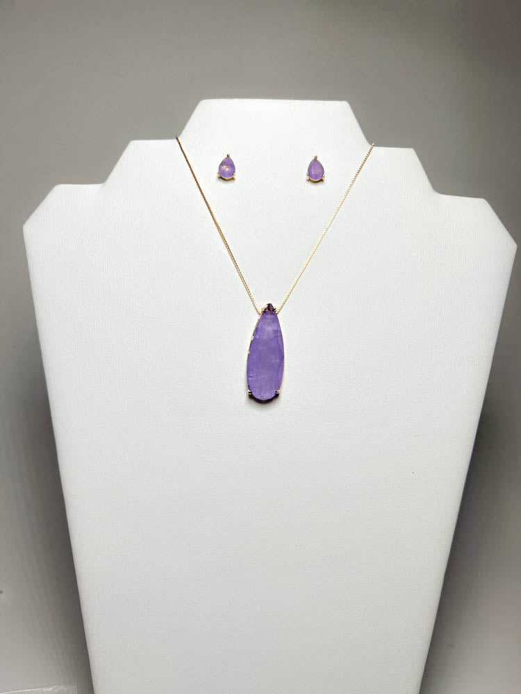 Water Drop Fusion Necklace with 18k gold plating for elegant everyday wear